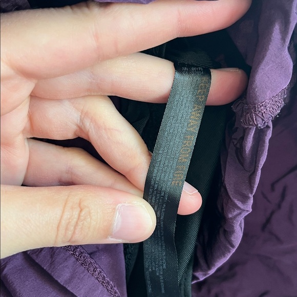 Free People Movement Way Home Shortskie Purple Romper - Picture 6 of 8